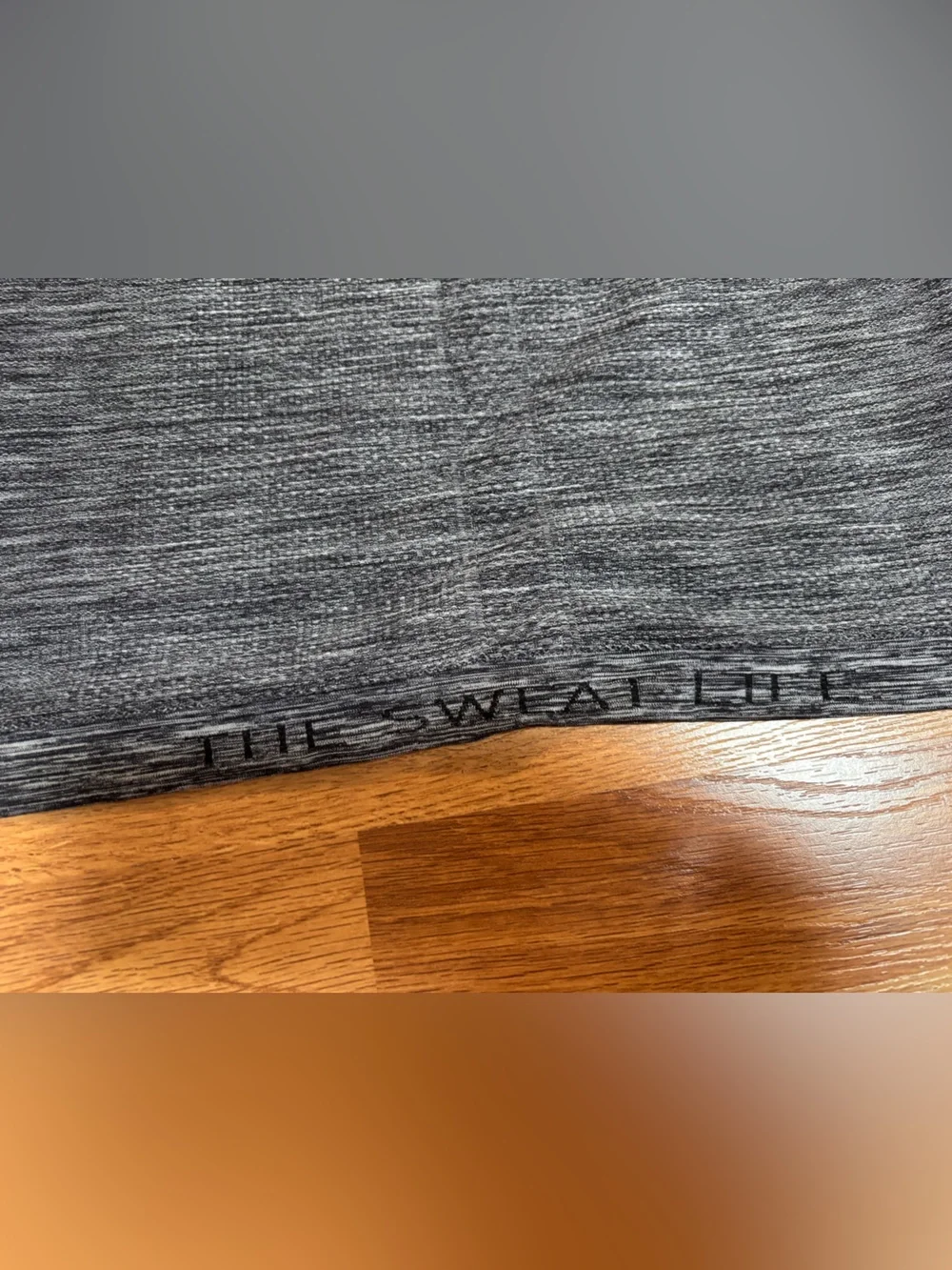 Black And Grey Lululemon Swiftly Tech Racerback Tank Top Size 8